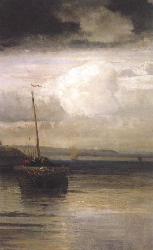 Волга. Пейзаж. 1870-е