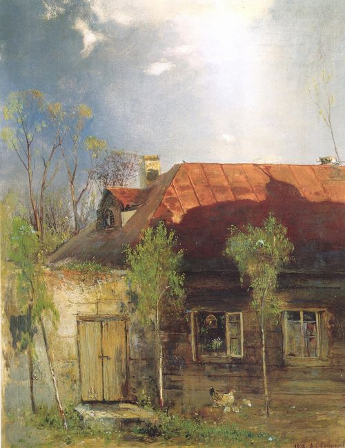 Домик в провинции. Весна. 1878