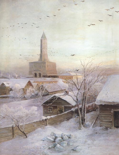 Сухарева башня в Москве. 1872